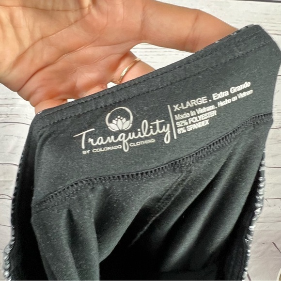 TRANQUILITY skort skirt with shorts mini skirt Sz XL - Picture 4 of 5